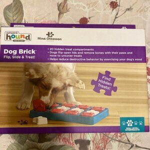 Outward hound Dog Brick Flip, Slide and Treat Dog Puzzle